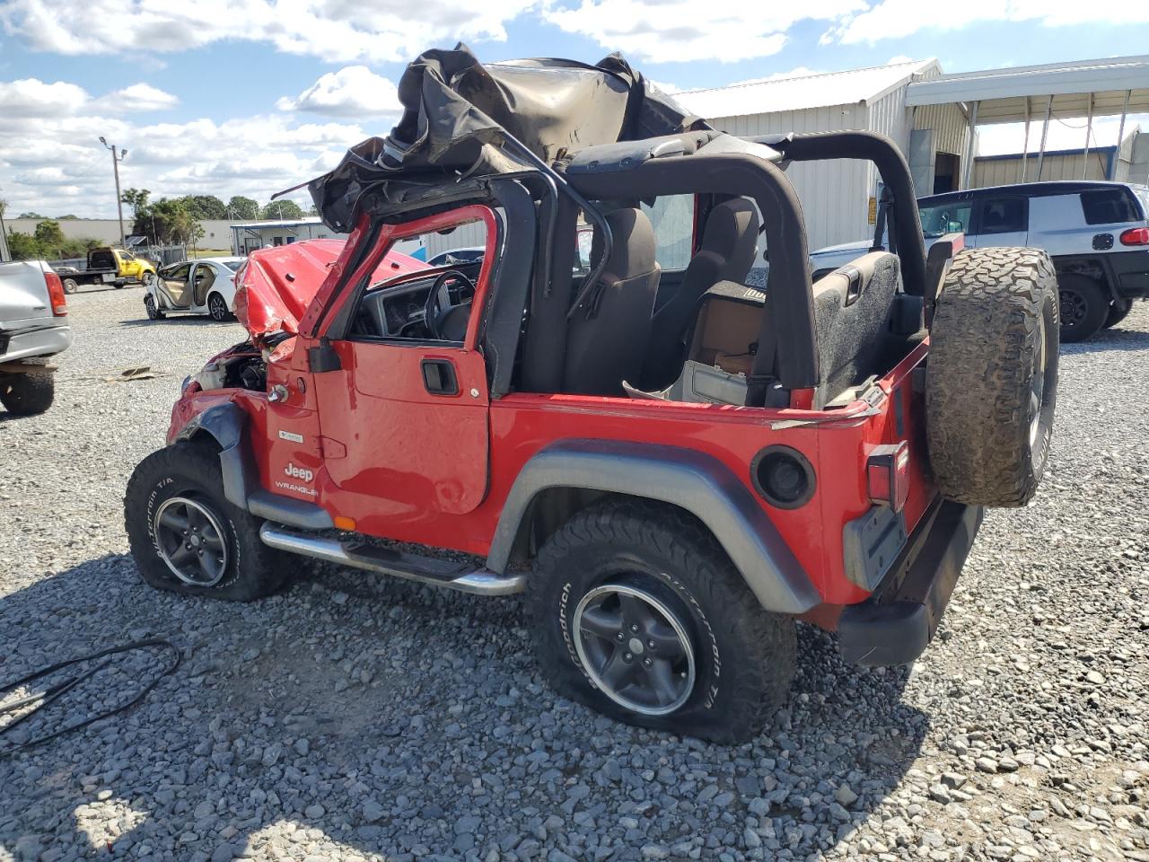 2004 JEEP WRANGLER X photo 2