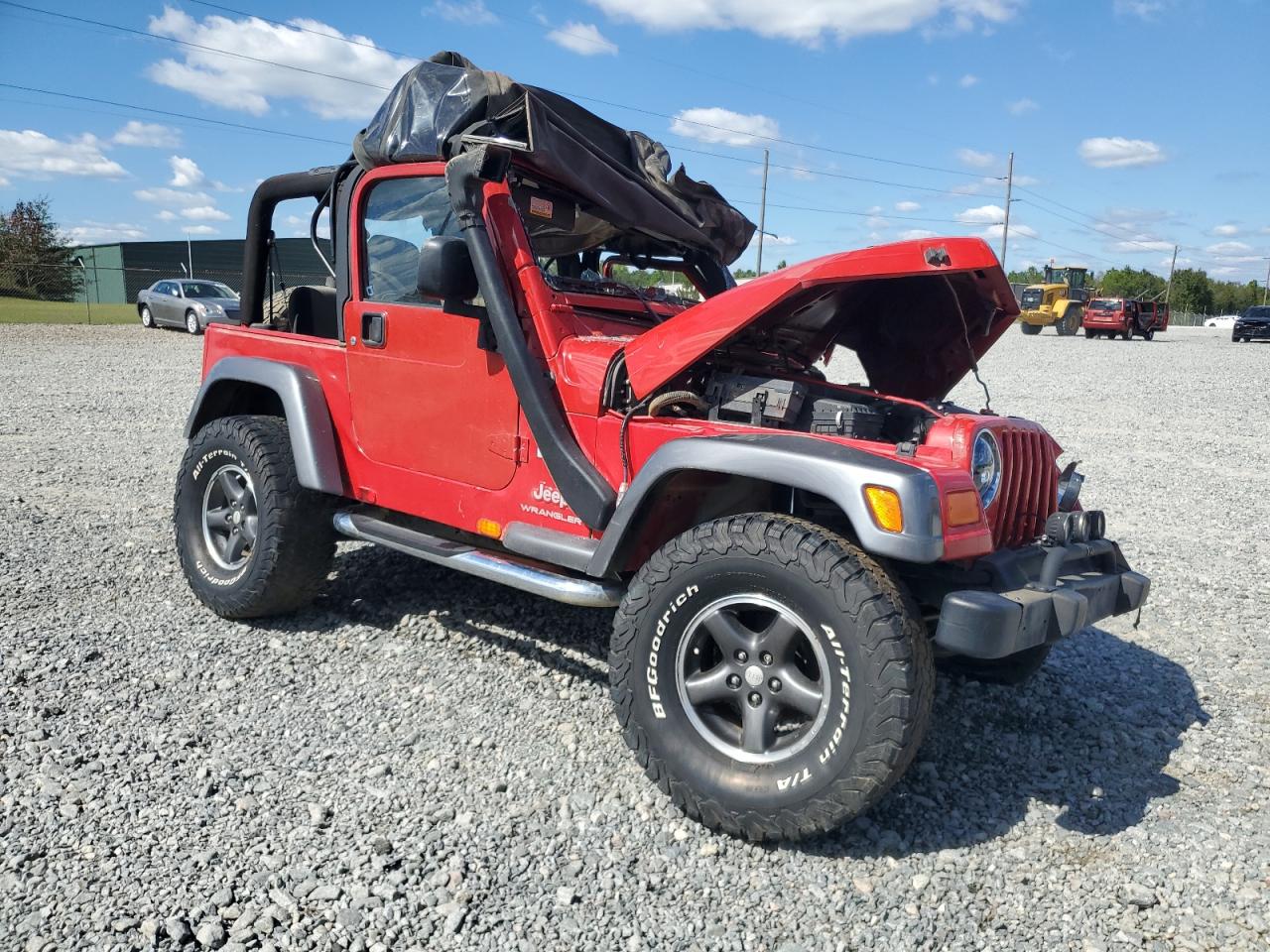 2004 JEEP WRANGLER X photo 4