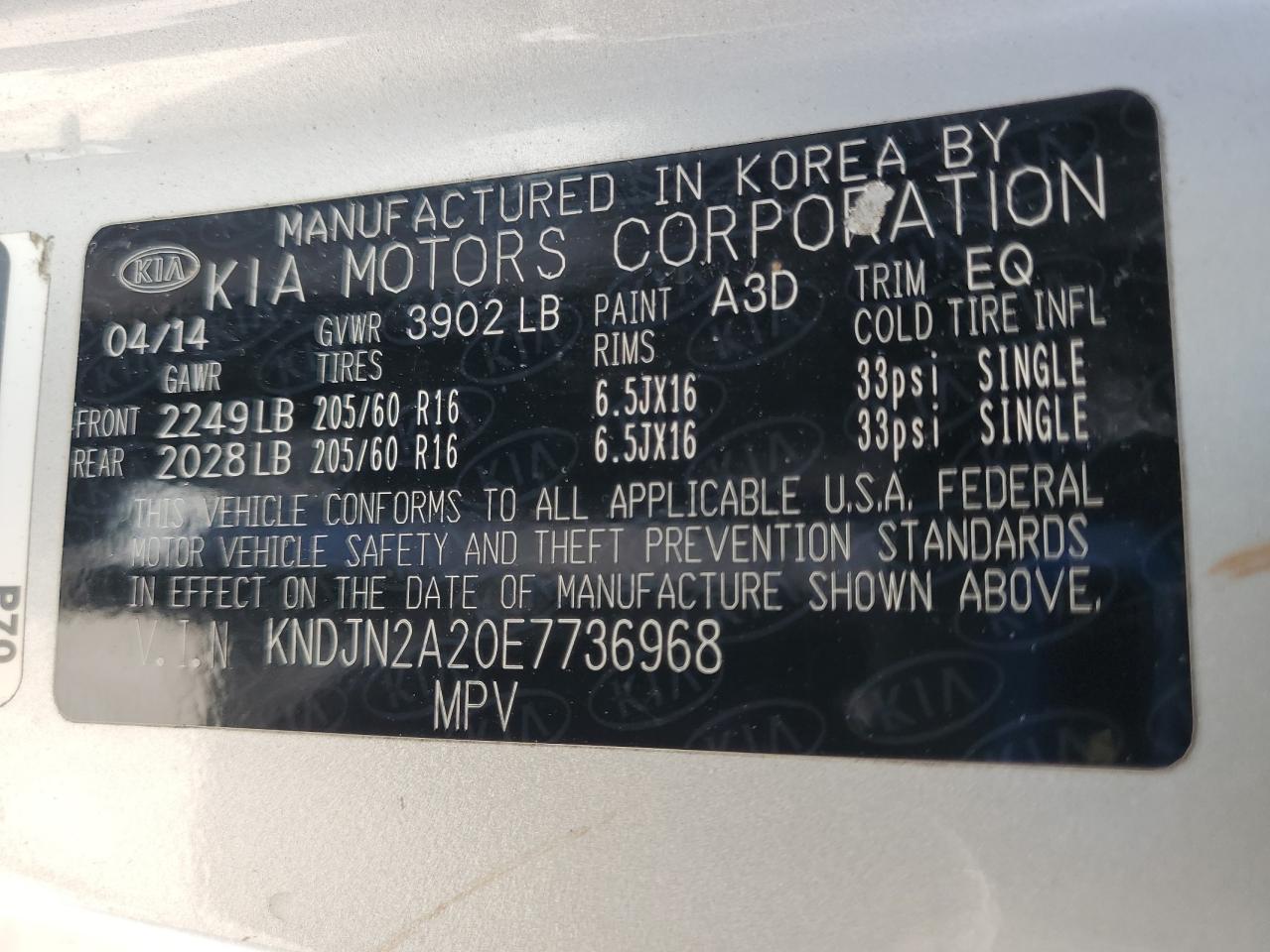 2014 KIA SOUL photo 25