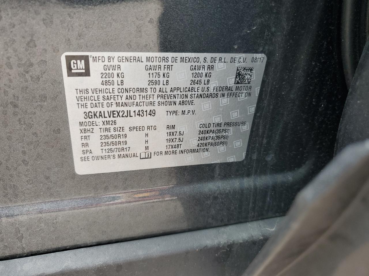 2018 GMC TERRAIN SLT photo 14