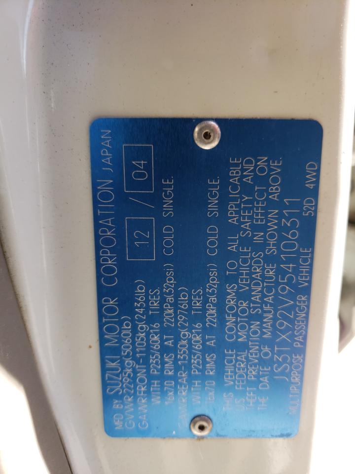 2005 SUZUKI XL7 photo 27