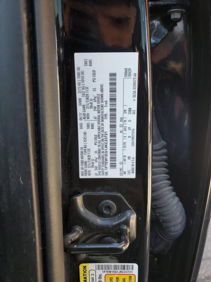 2018 FORD F150 SUPERCREW photo 34