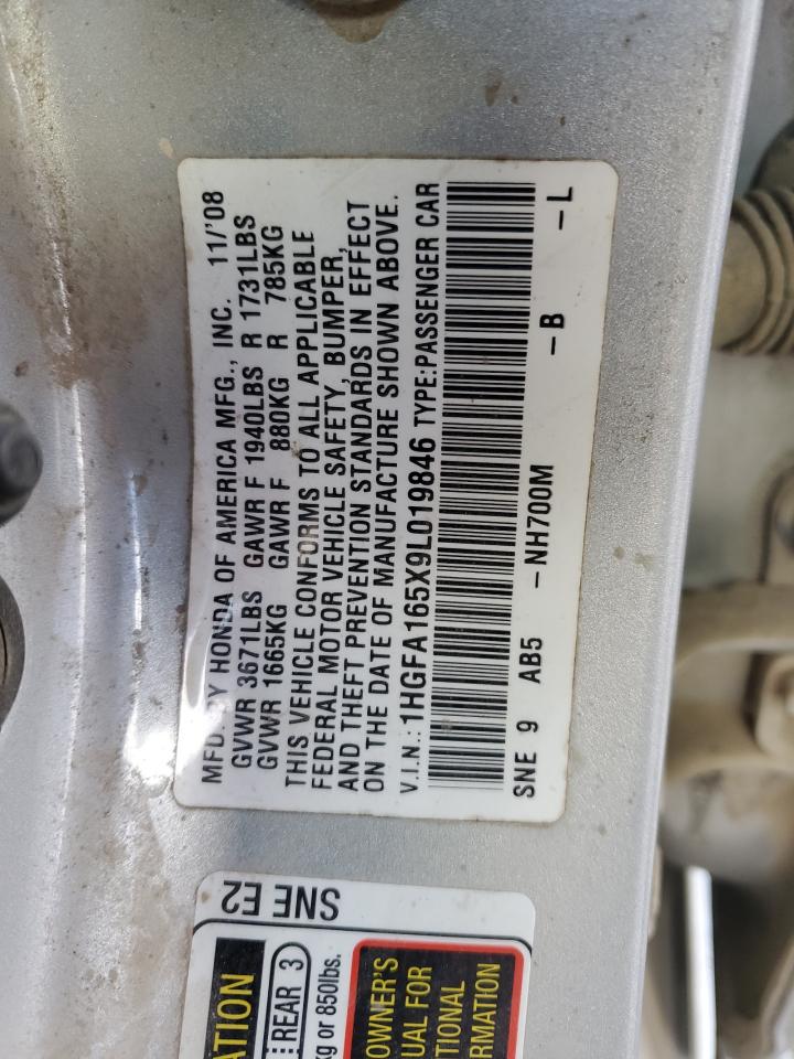 2009 HONDA CIVIC LX photo 23