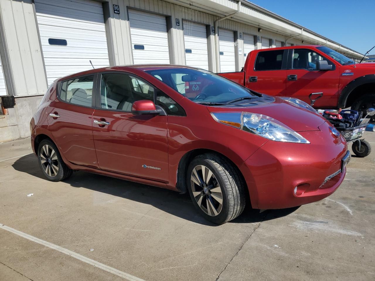 2014 NISSAN LEAF S photo 7