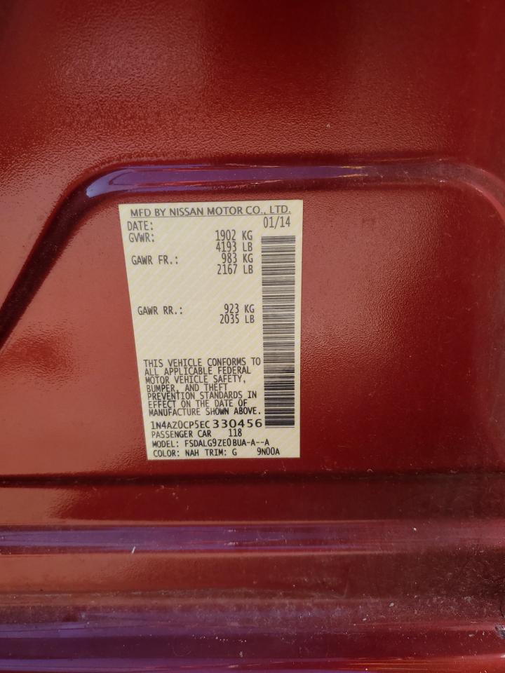 2014 NISSAN LEAF S photo 23