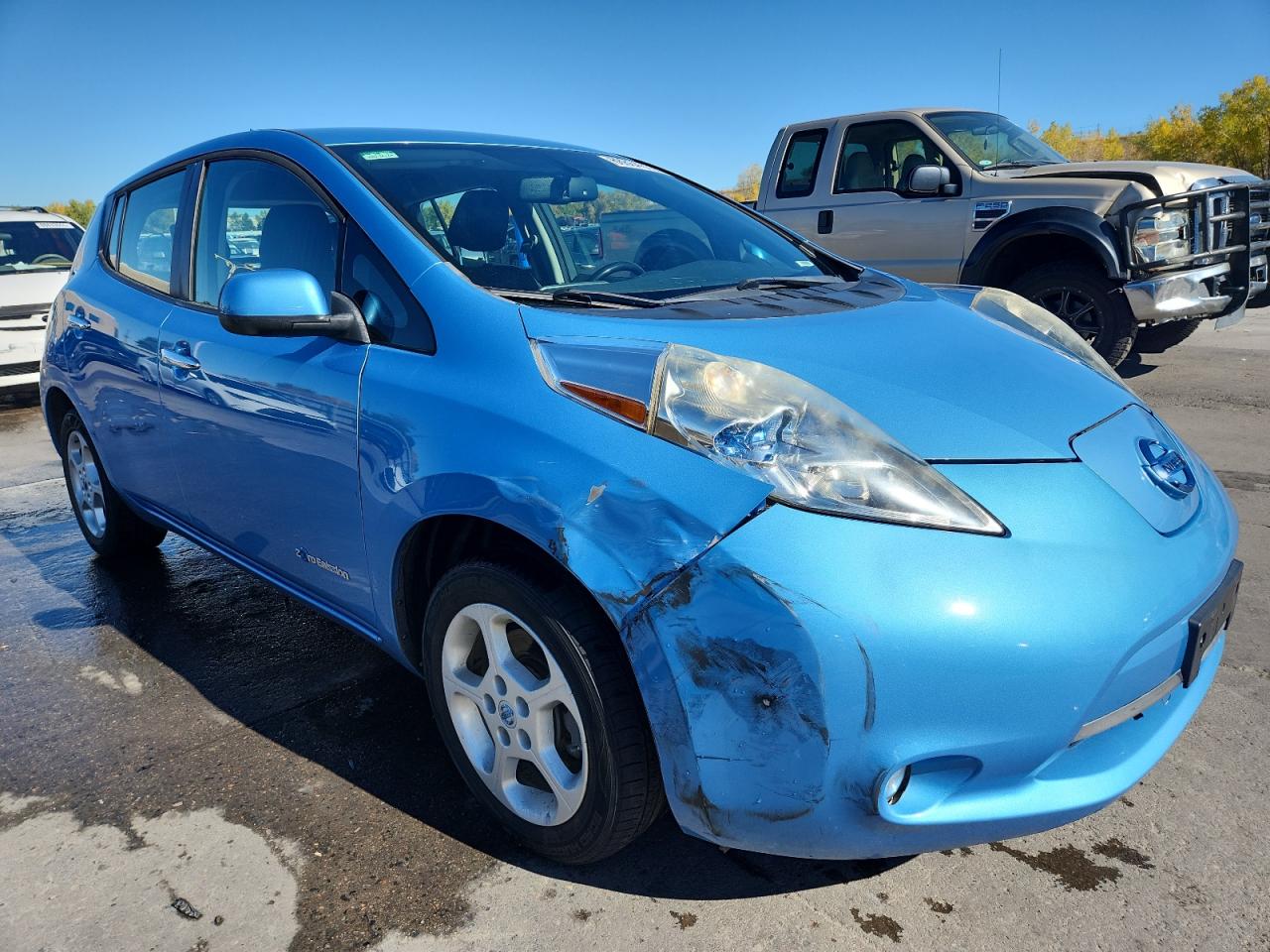 2013 NISSAN LEAF S photo 7