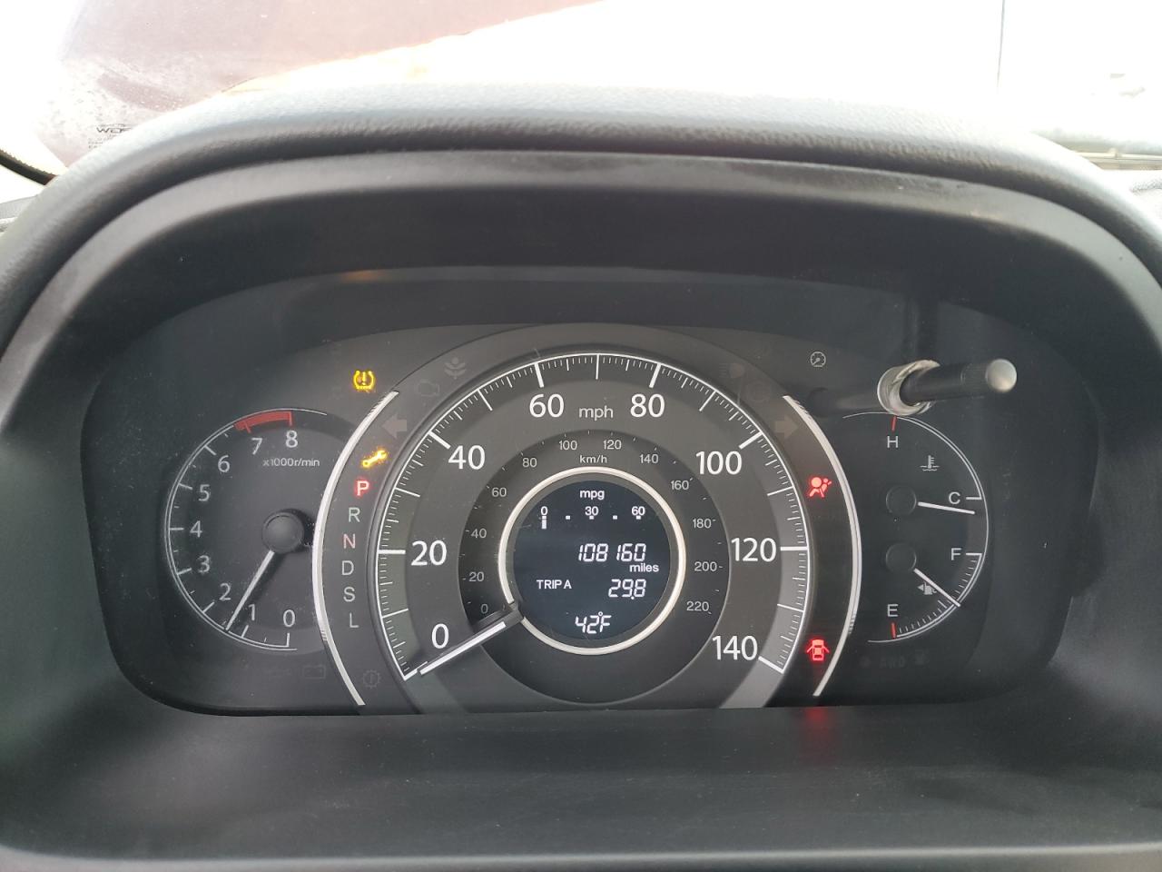 2015 HONDA CR-V EXL photo 9