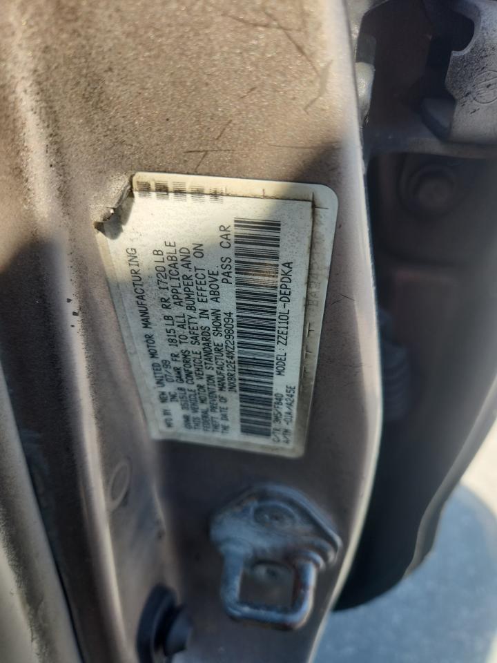 1999 TOYOTA COROLLA VE photo 23