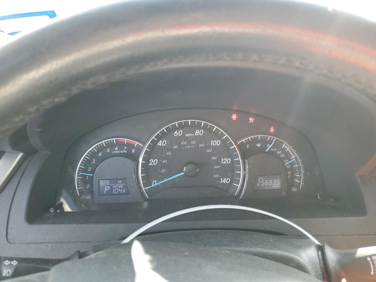 2012 TOYOTA CAMRY BASE photo 11