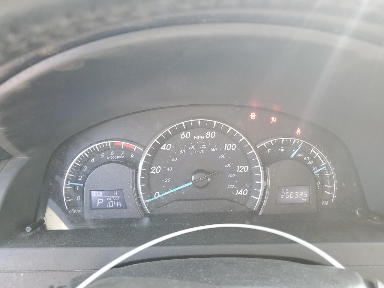 2012 TOYOTA CAMRY BASE photo 9