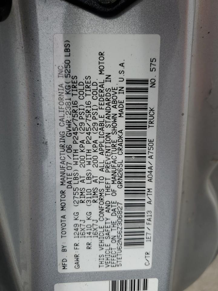 2006 TOYOTA TACOMA PRERUNNER V6 photo 23