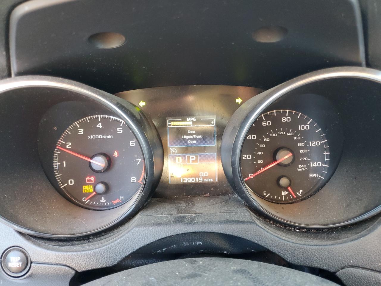 2015 SUBARU OUTBACK 2.5I photo 9