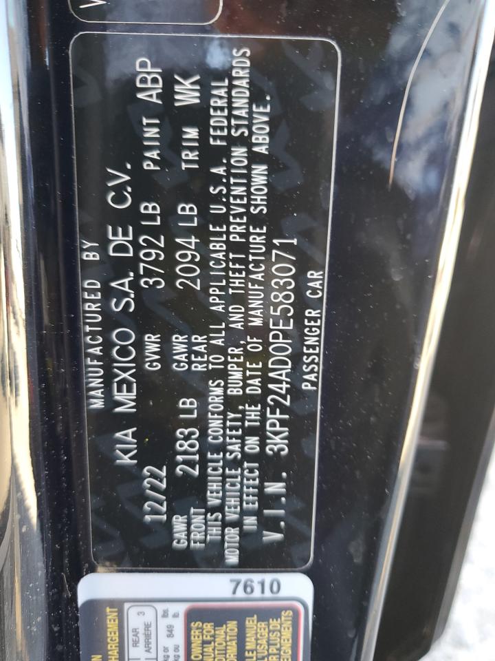 2023 KIA FORTE LXS photo 37