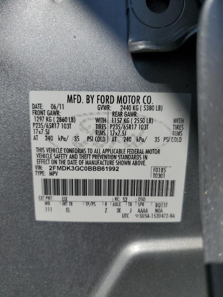 2011 FORD EDGE SE photo 13