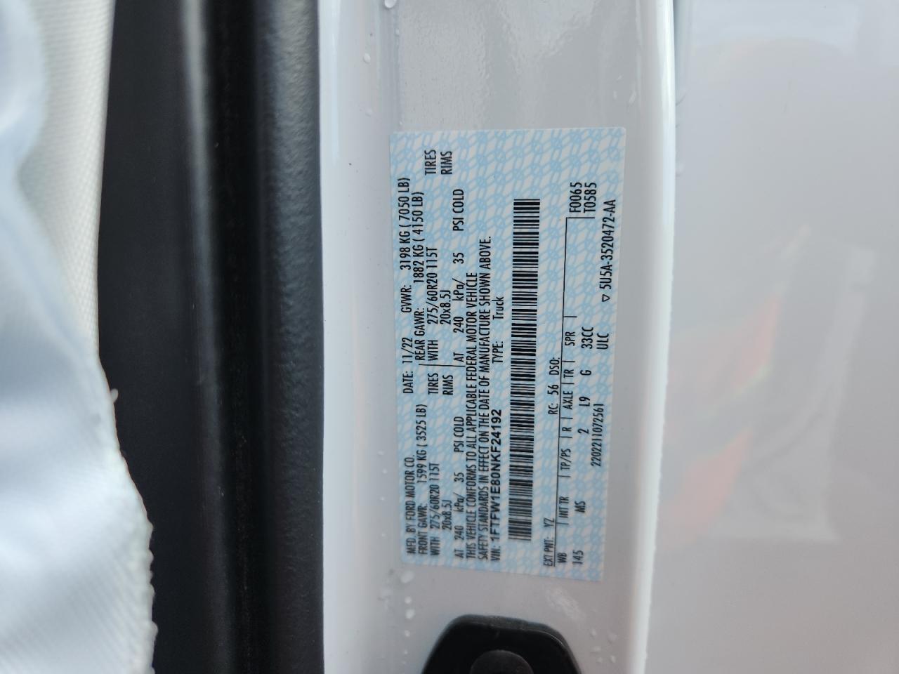 2022 FORD F150 SUPERCREW photo 34