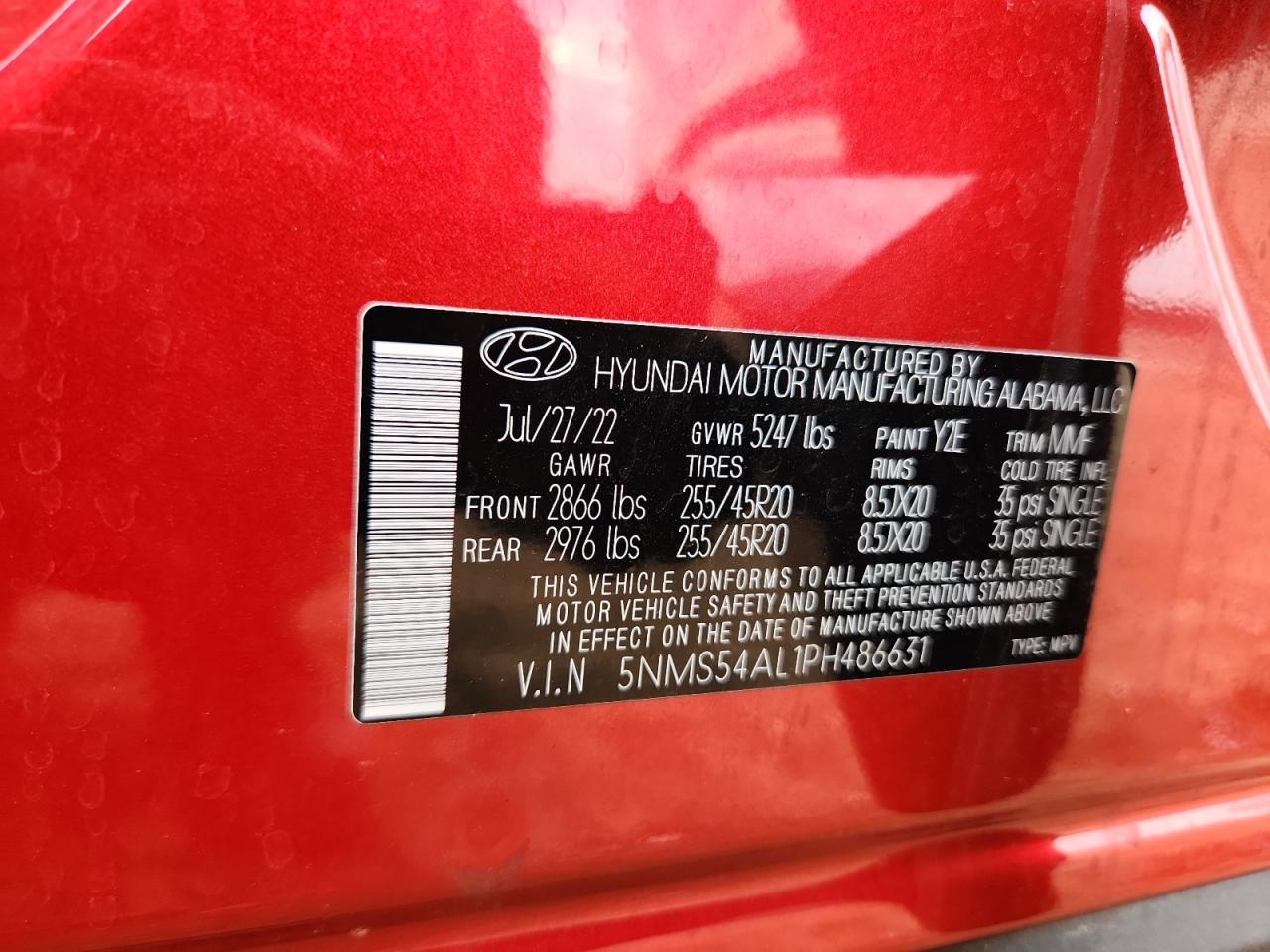 2023 HYUNDAI SANTA FE CALLIGRAPHY photo 27