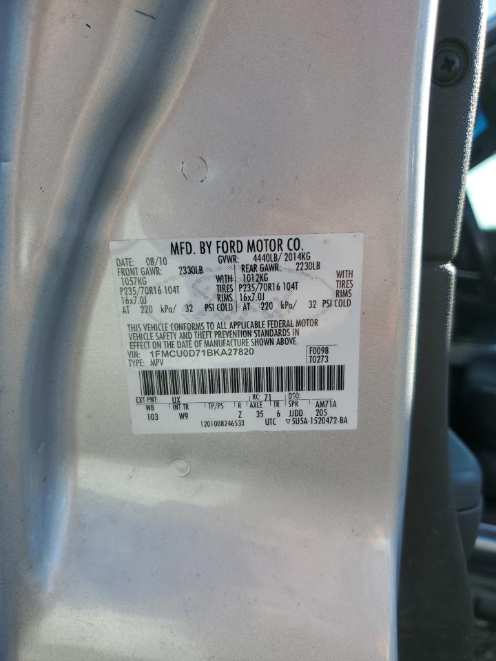 2011 FORD ESCAPE XLT photo 25