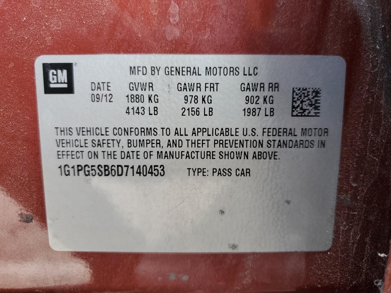 2013 CHEVROLET CRUZE LTZ photo 12