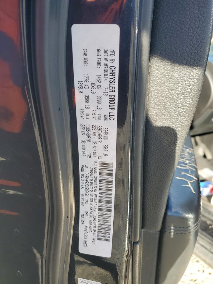 2013 DODGE DURANGO SXT photo 23