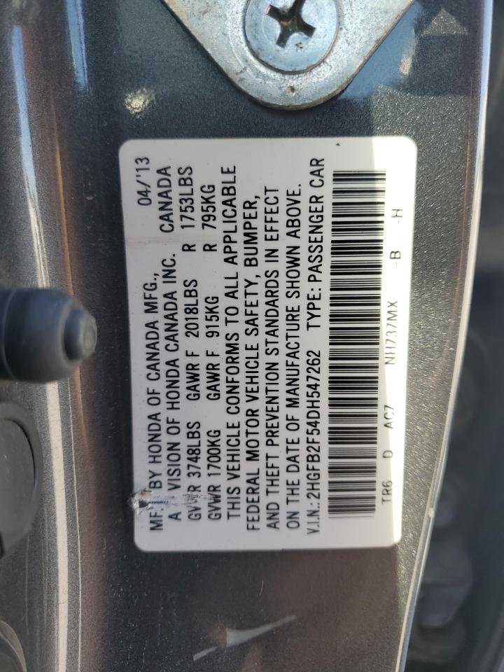 2013 HONDA CIVIC LX photo 23