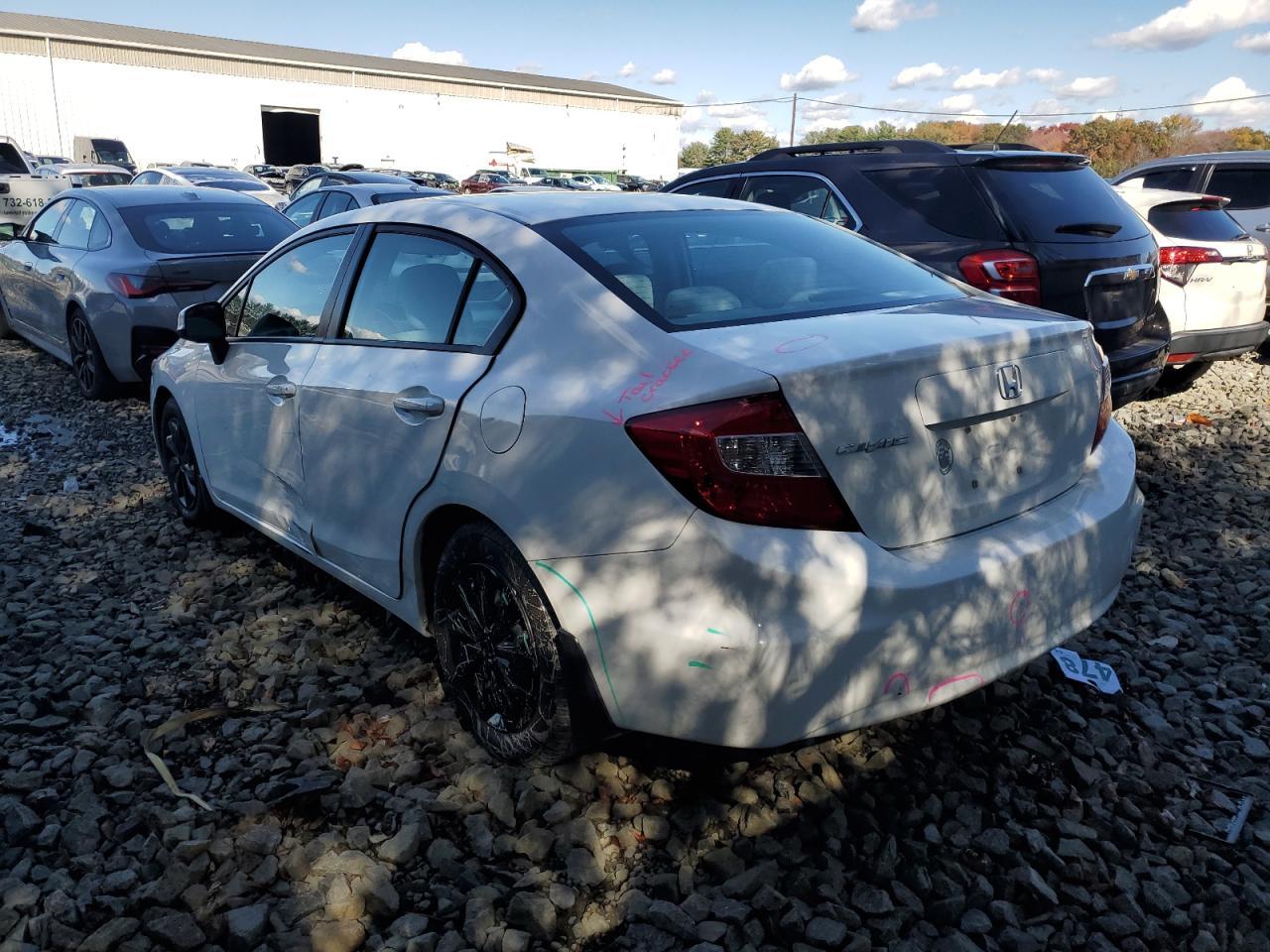 2012 HONDA CIVIC LX photo 2