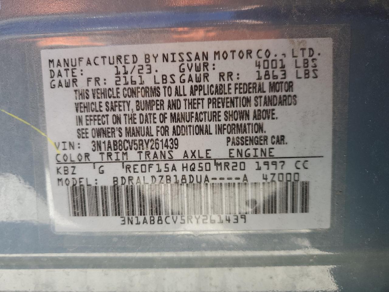 2024 NISSAN SENTRA SV photo 23