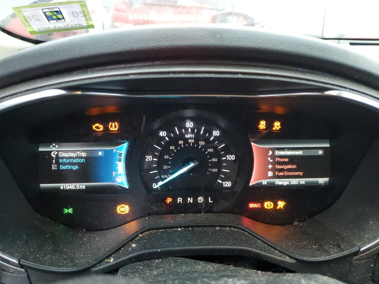 2019 FORD FUSION SE photo 9