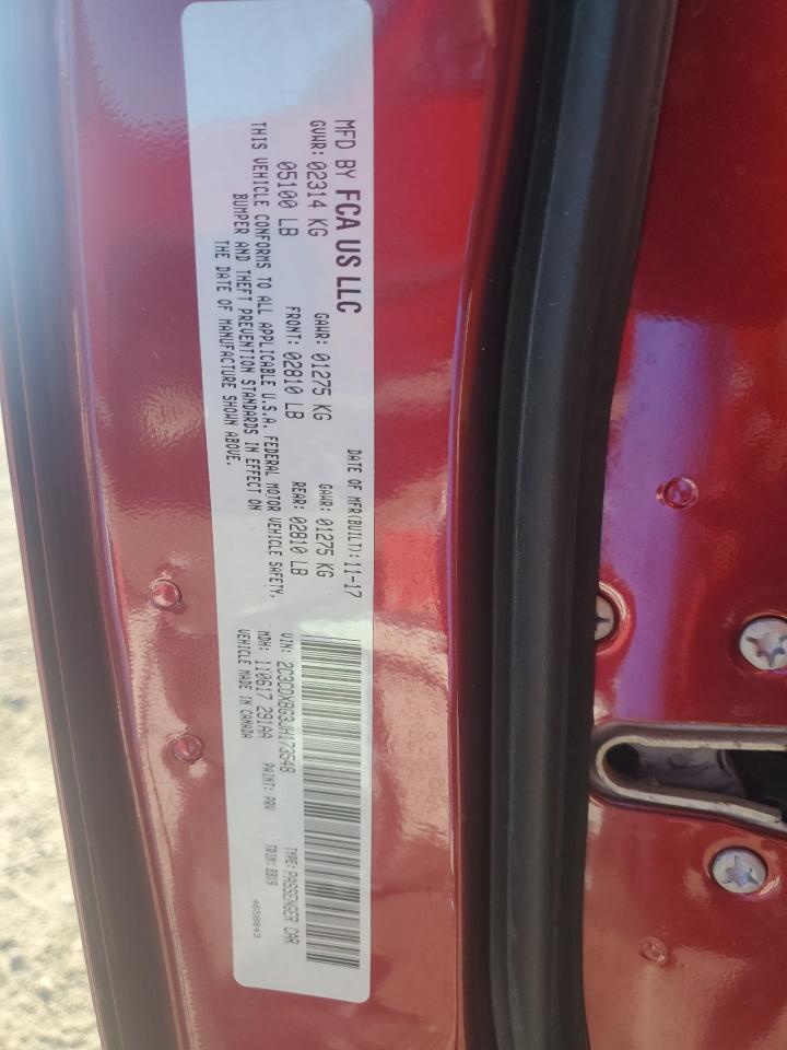 2018 DODGE CHARGER SXT photo 13