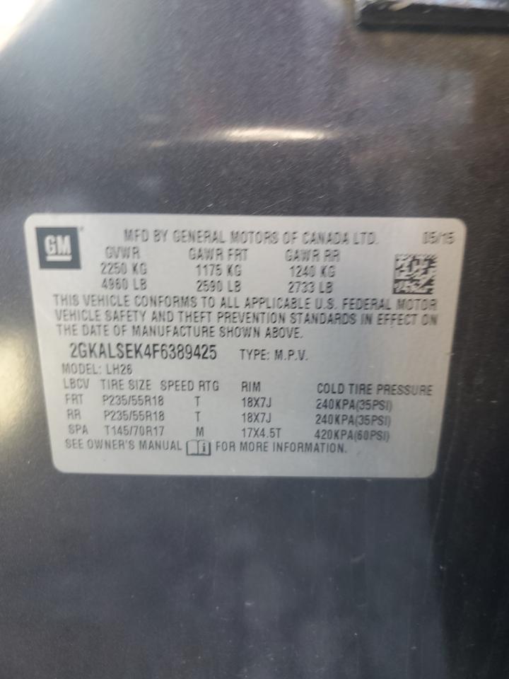 2015 GMC TERRAIN SLT photo 25