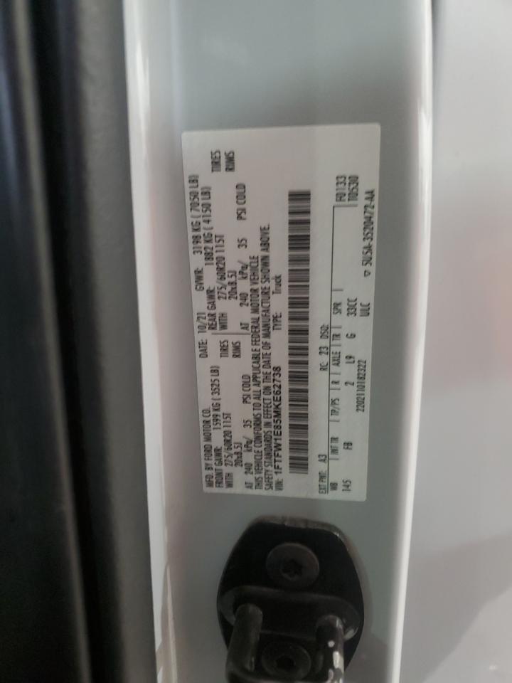 2021 FORD F150 SUPERCREW photo 34