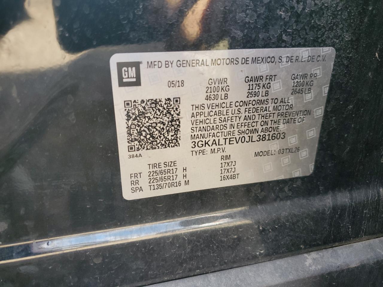2018 GMC TERRAIN SLE photo 23