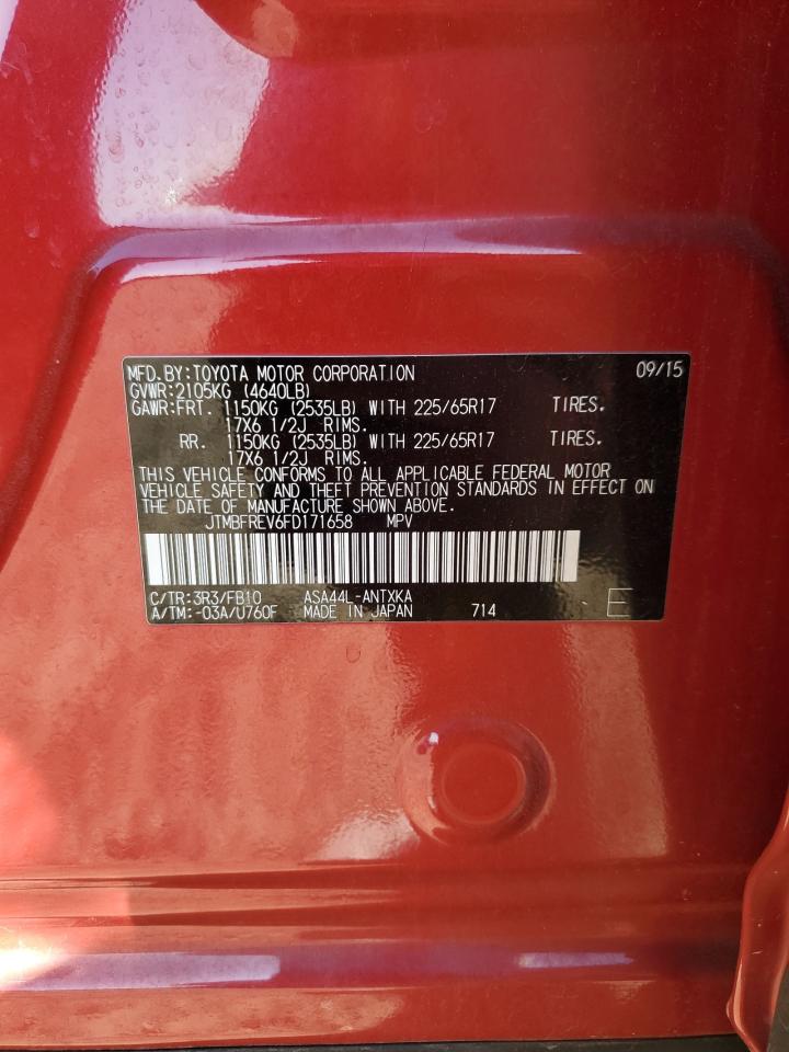 2015 TOYOTA RAV4 LE photo 12