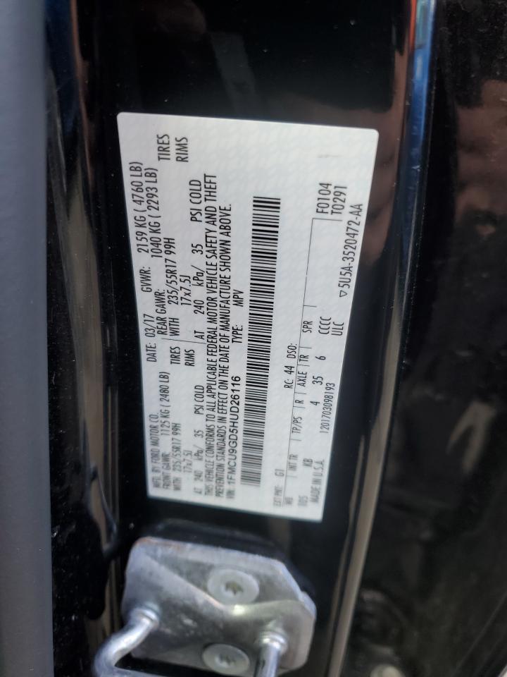 2017 FORD ESCAPE SE photo 13