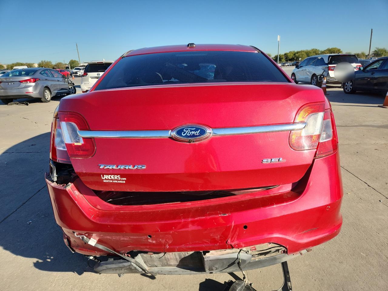 2012 FORD TAURUS SEL photo 6