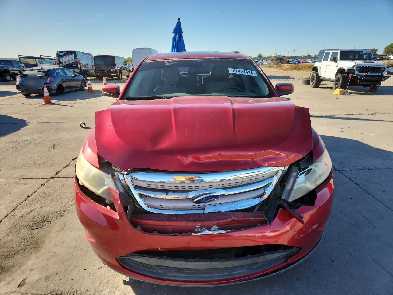 2012 FORD TAURUS SEL photo 5