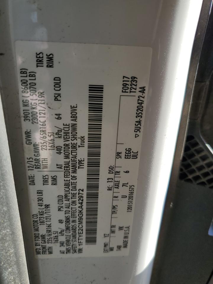 2016 FORD TRANSIT T-150 photo 25