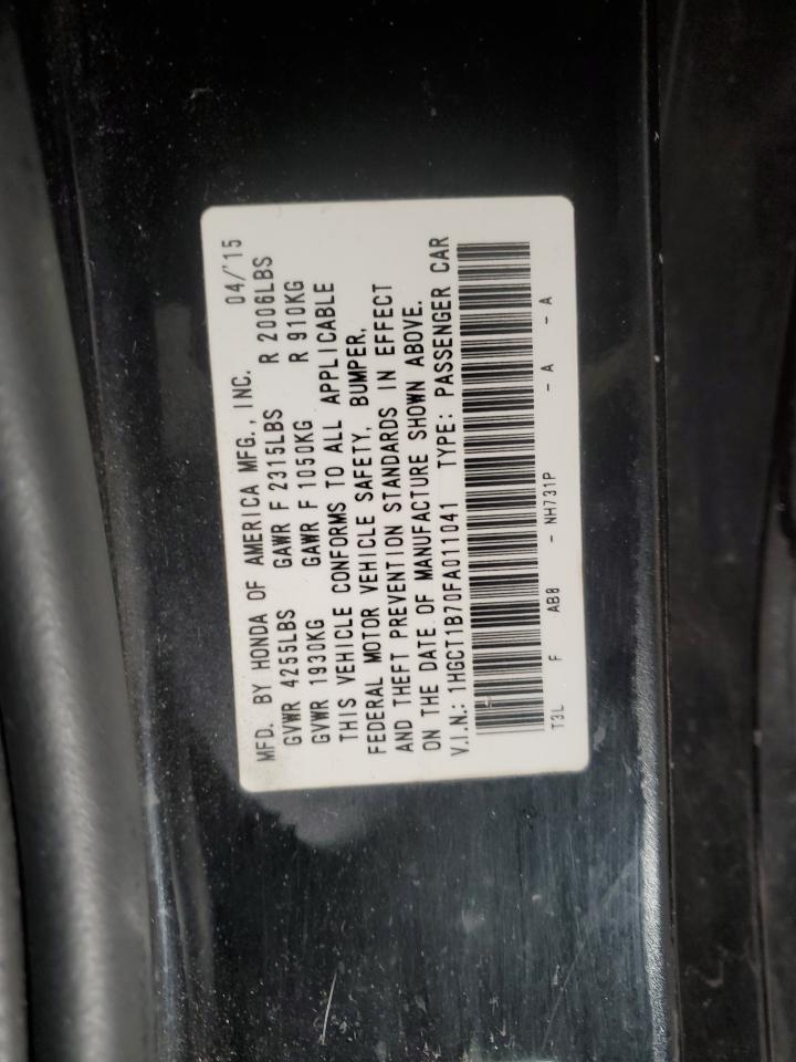 2015 HONDA ACCORD EX photo 23
