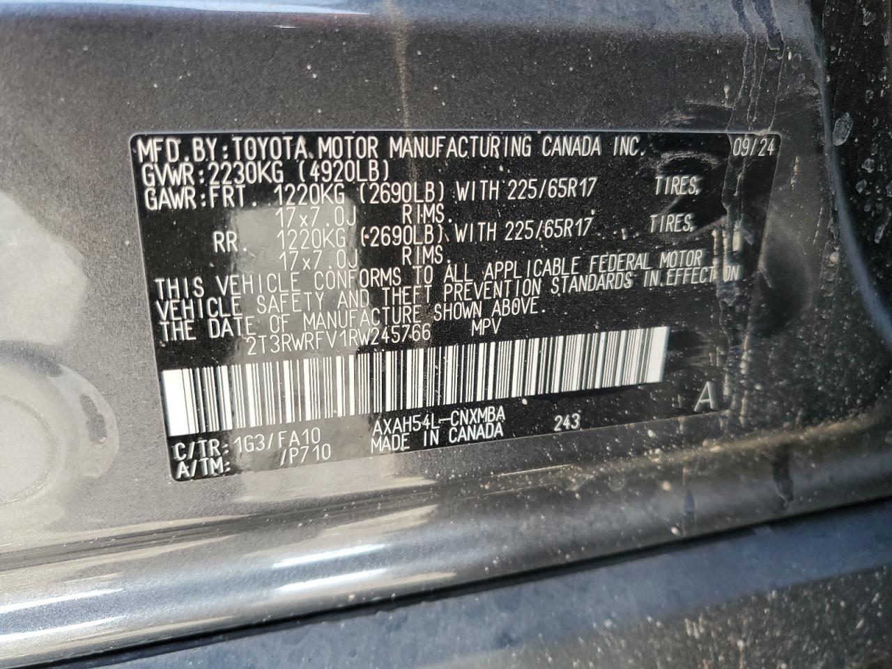 2024 TOYOTA RAV4 XLE photo 12
