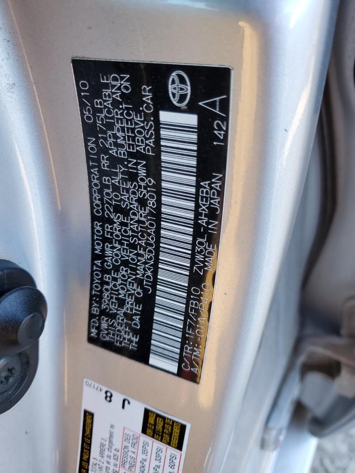 2010 TOYOTA PRIUS photo 23