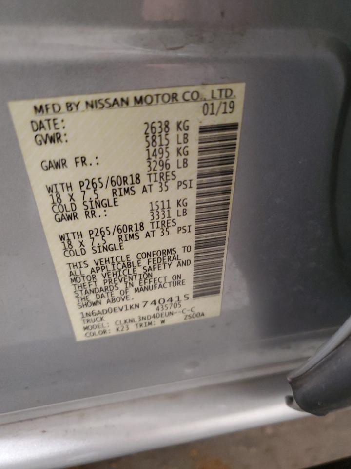 2019 NISSAN FRONTIER S photo 23