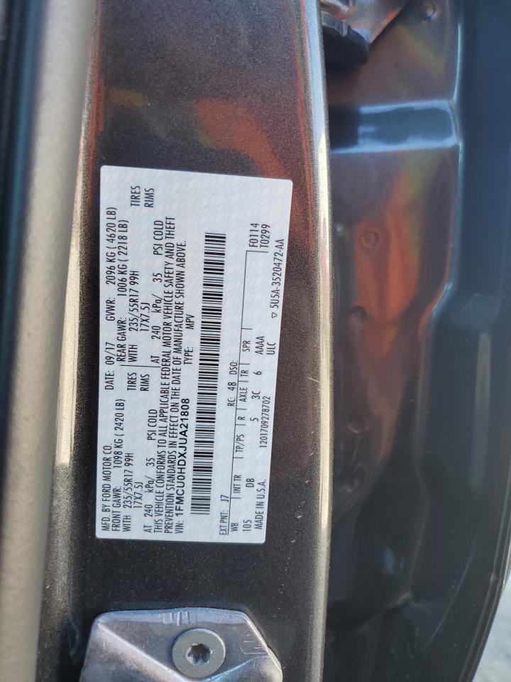 2018 FORD ESCAPE SEL photo 25