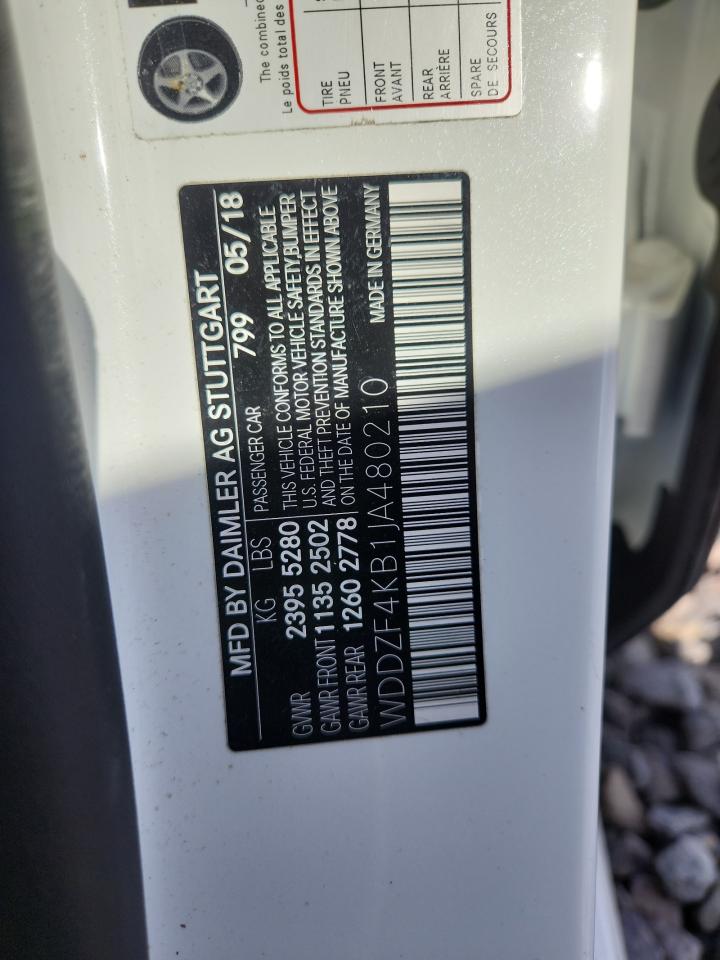 2018 MERCEDES-BENZ E 300 4MATIC photo 12