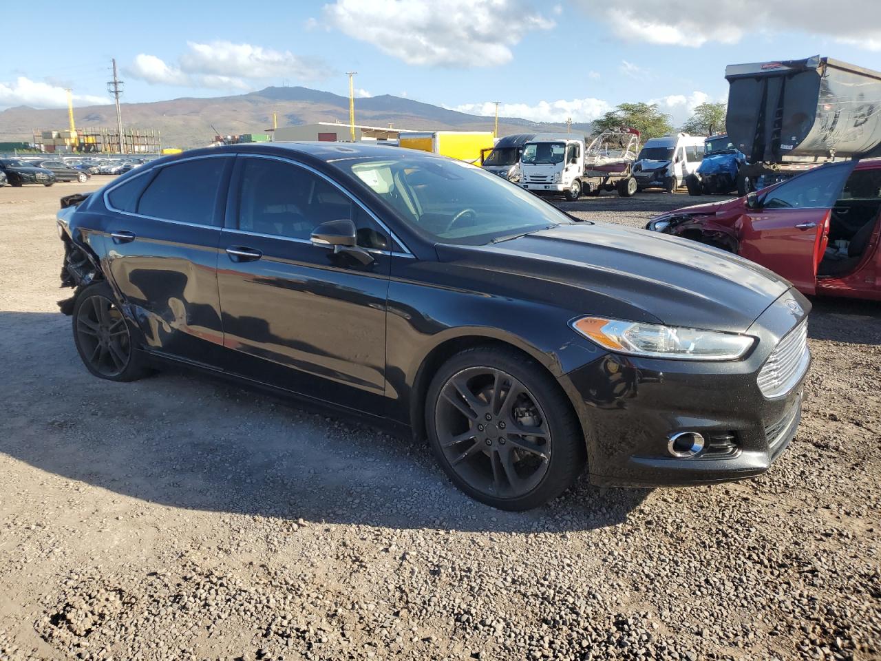 2014 FORD FUSION TITANIUM photo 4