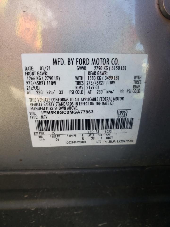 2021 FORD EXPLORER ST photo 27