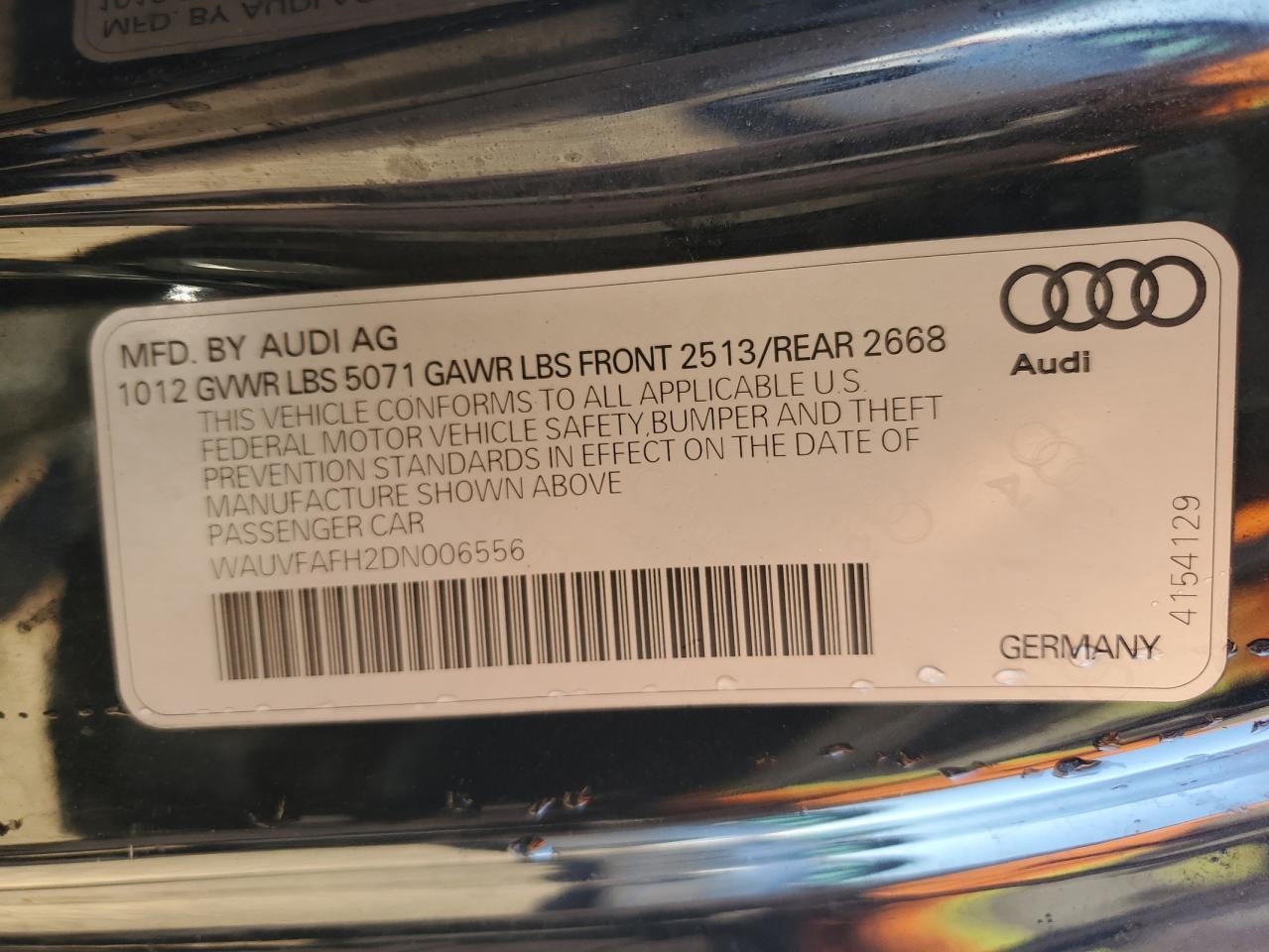 2013 AUDI A5 PRESTIGE photo 34