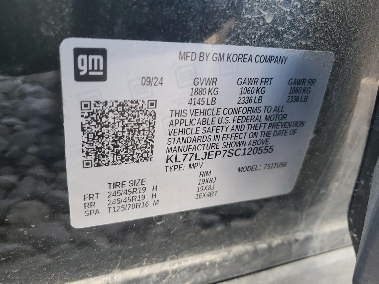 2025 CHEVROLET TRAX 2RS photo 37