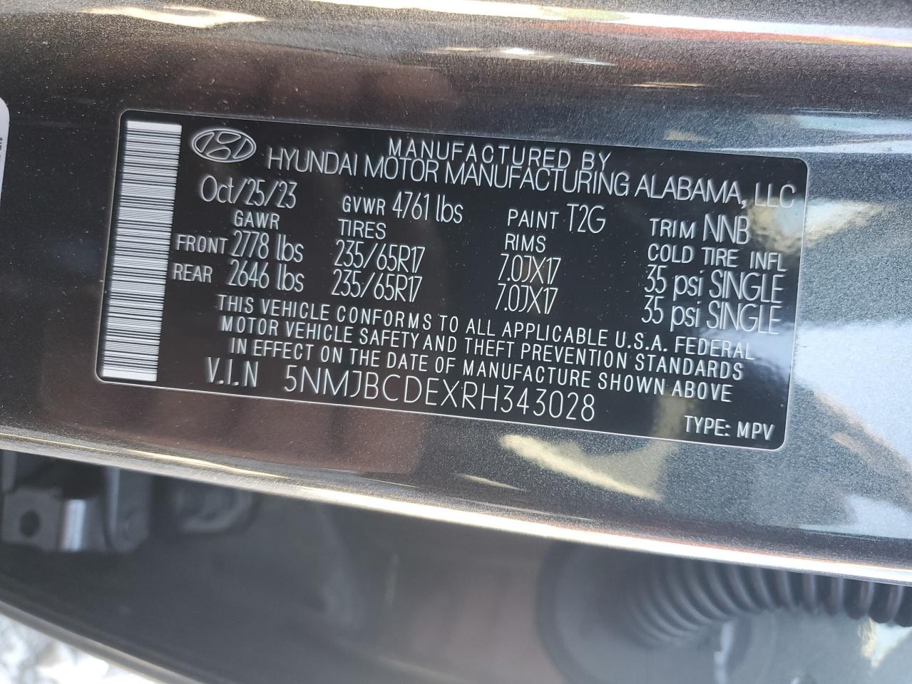 2024 HYUNDAI TUCSON photo 27