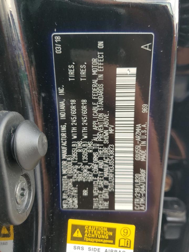 2018 TOYOTA HIGHLANDER XLE photo 13