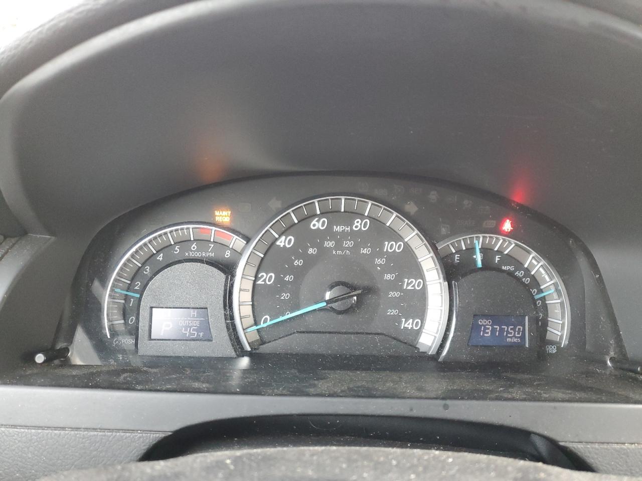 2012 TOYOTA CAMRY BASE photo 25