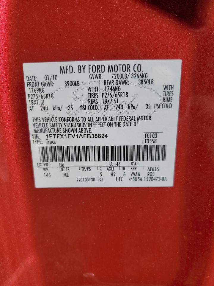 2010 FORD F150 SUPER CAB photo 12